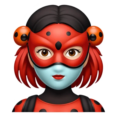 Hawk moth from ladybug sticker