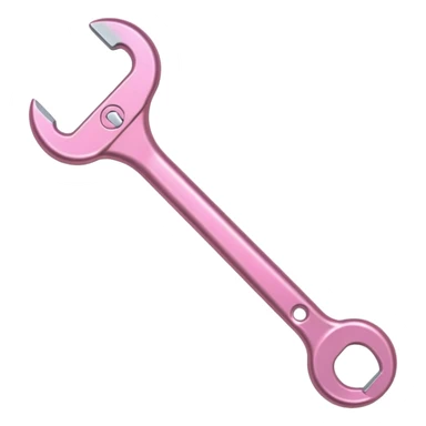 pink wrench sticker