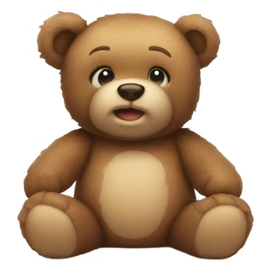 teddy bear sticker