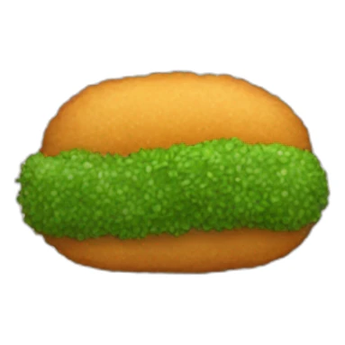 Croquettes avec de la fumée verte sticker