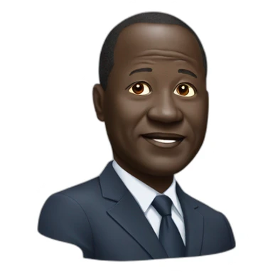 Alassane Dramane Ouattara sticker