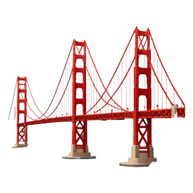 Golden Gate Bridge sticker