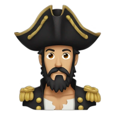 blackbeard one piece sticker