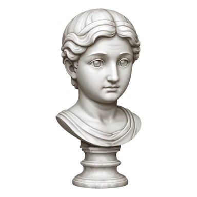 Marble Statue Bust sticker