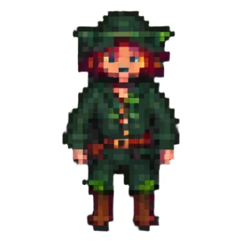 forest man sticker