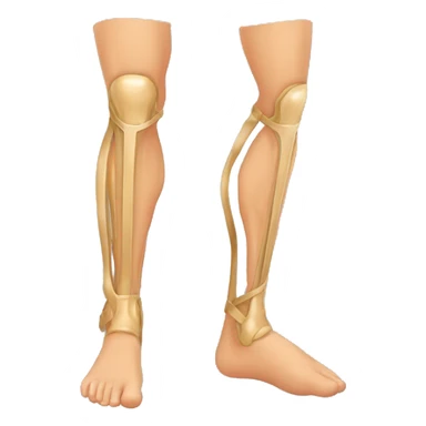 leg splint sticker