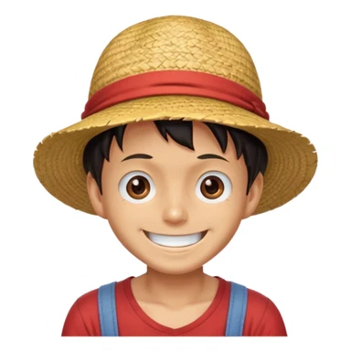 Luffy au chapeau de paille  sticker