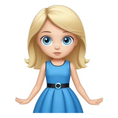 Bubbles Powerpuff Girls sticker