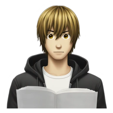 L Death note sticker