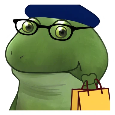 Eyes with bags under  sticker