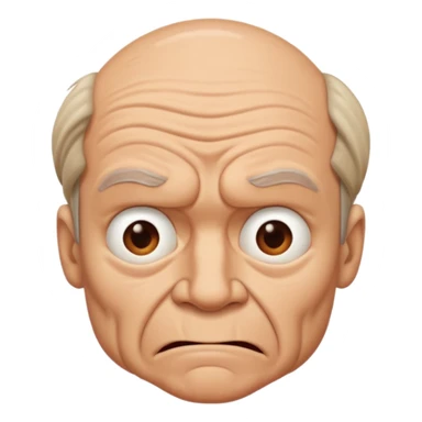 A man having diarrhea sticker