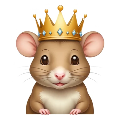 Princess rat sticker