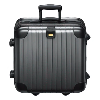 One Rimowa Essential Cabin luggage color black sticker