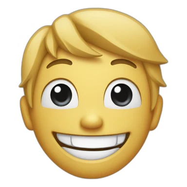 Person laughing and pointed us sticker