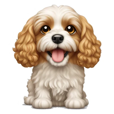 Cavapoo dog sticker
