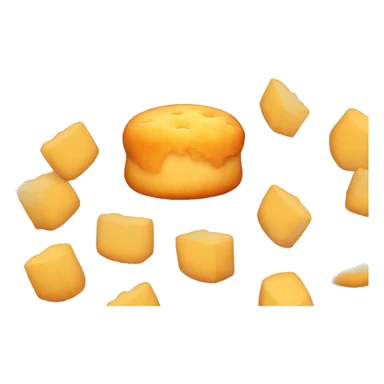 cheese puff sticker