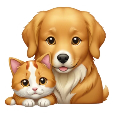 Hund und Katze sticker