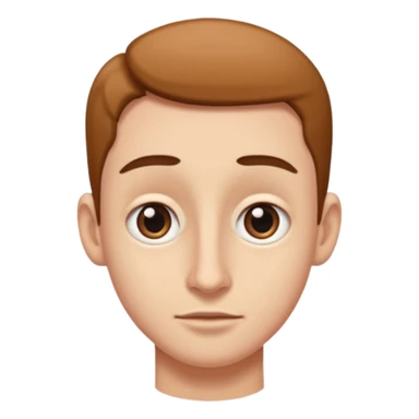 Make the nose bigger and eyes smaller  sticker