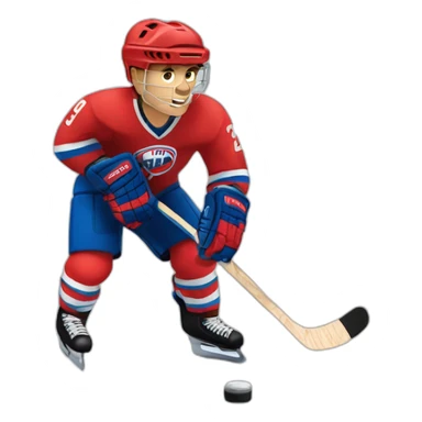 hockey sobre ruedas sticker