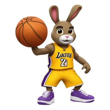 Bunny Kobe Bryant sticker
