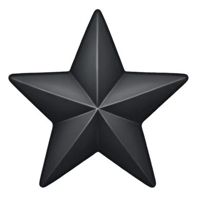★☆ - this shows full star and empty star but I want is first half black and second half empty sticker