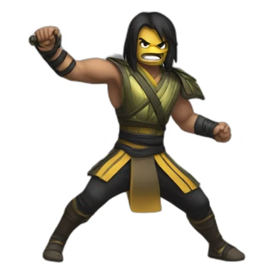 Mortal Combat sticker