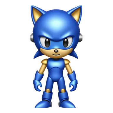 metal sonic emoji sticker