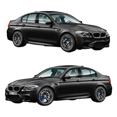 BMW M5 F10  sticker