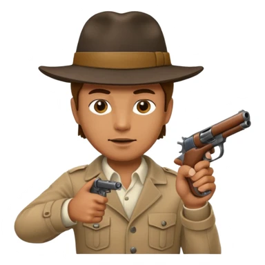 Oye, careful where you’re pointin’ that thing, hombré sticker