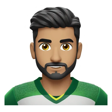 Babar azam sticker