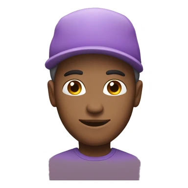 red color hat with lavender color  lower sticker