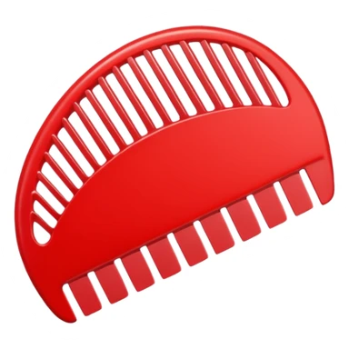 comb red sticker