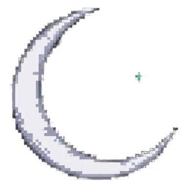 crescent moon 🌙 sticker