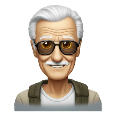 Stan lee sticker