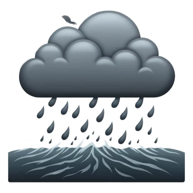 Storm Scene sticker