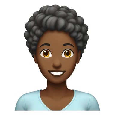 Happy black mom sticker