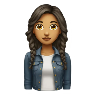 Graphic Designer colombian girl sticker