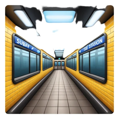 subway station sticker