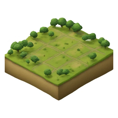 Plot of land sticker