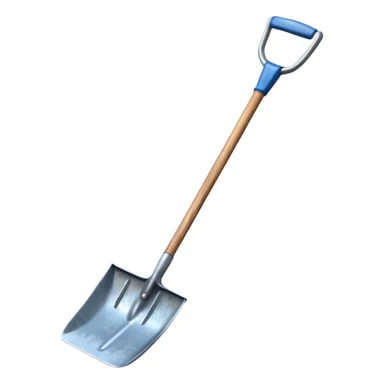 snow shovel sticker