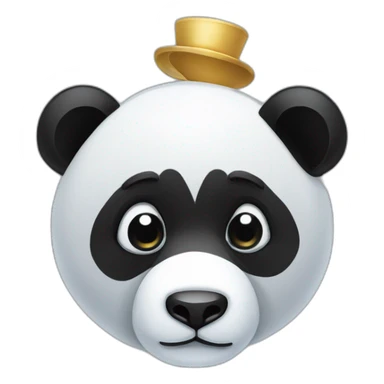 panda-in-crystall sticker