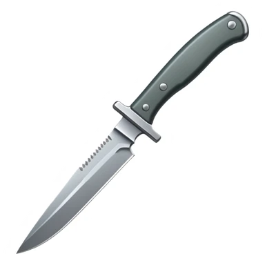 military knife  sticker