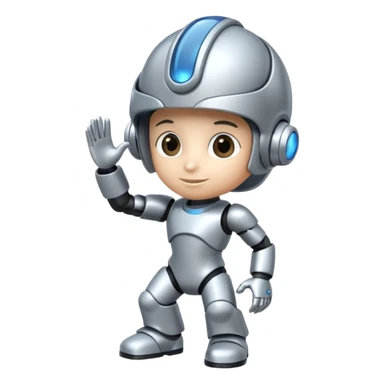 Futuristic Construction company AI prompt engineer mascot" Theme is climb higher" sticker