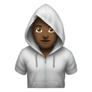 Me with a hoodie sticker