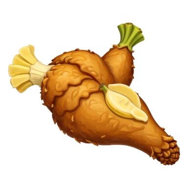 Chicken-banana sticker