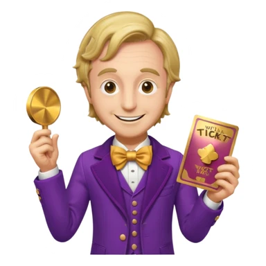 Promo Wonka sticker