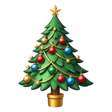 Un sapin de Noël  sticker