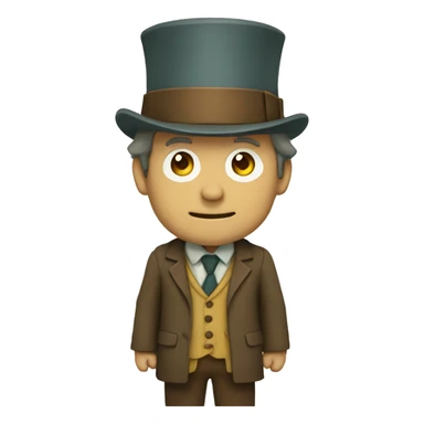 Professor Layton  sticker