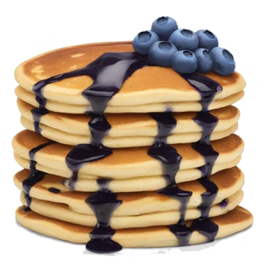 Extreme blueberry pancakes sticker