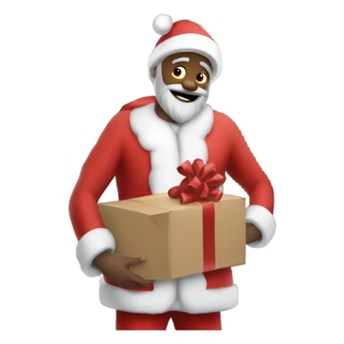 Santa delivers to wrong house sticker